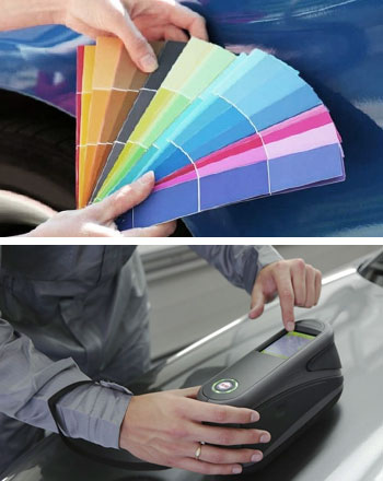 Подбор краски на авто