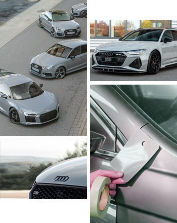 Audi в цвете Nardo Gray